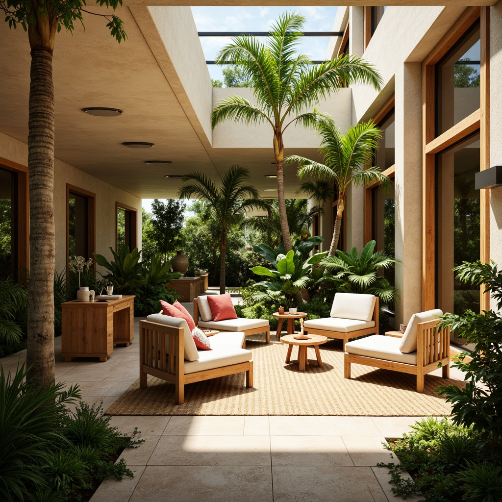 Tropical Style Building Interior Design Ideas