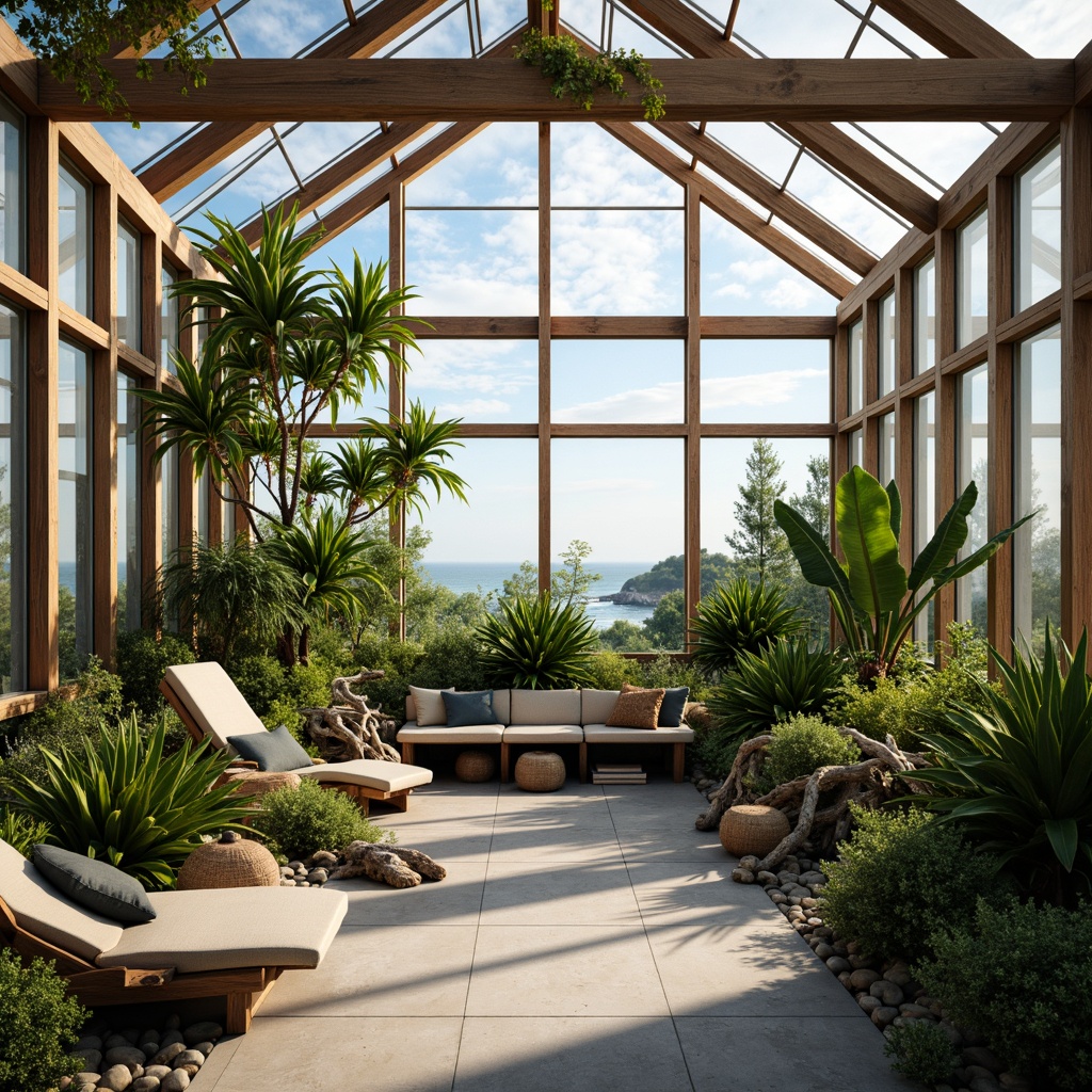 Coastal Style Greenhouse Building Design Ideas