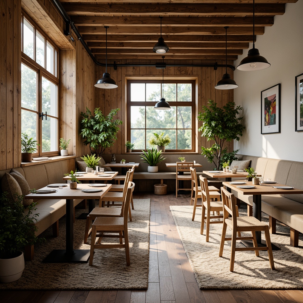 Scandinavian Style Restaurant Building Interior Design Ideas