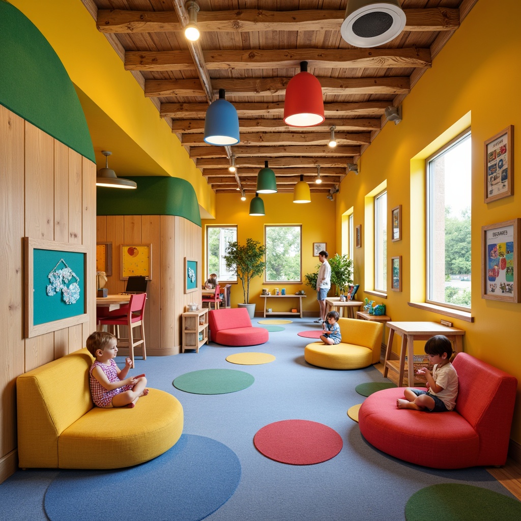 Kindergarten Mediterranean Style Building Design Ideas