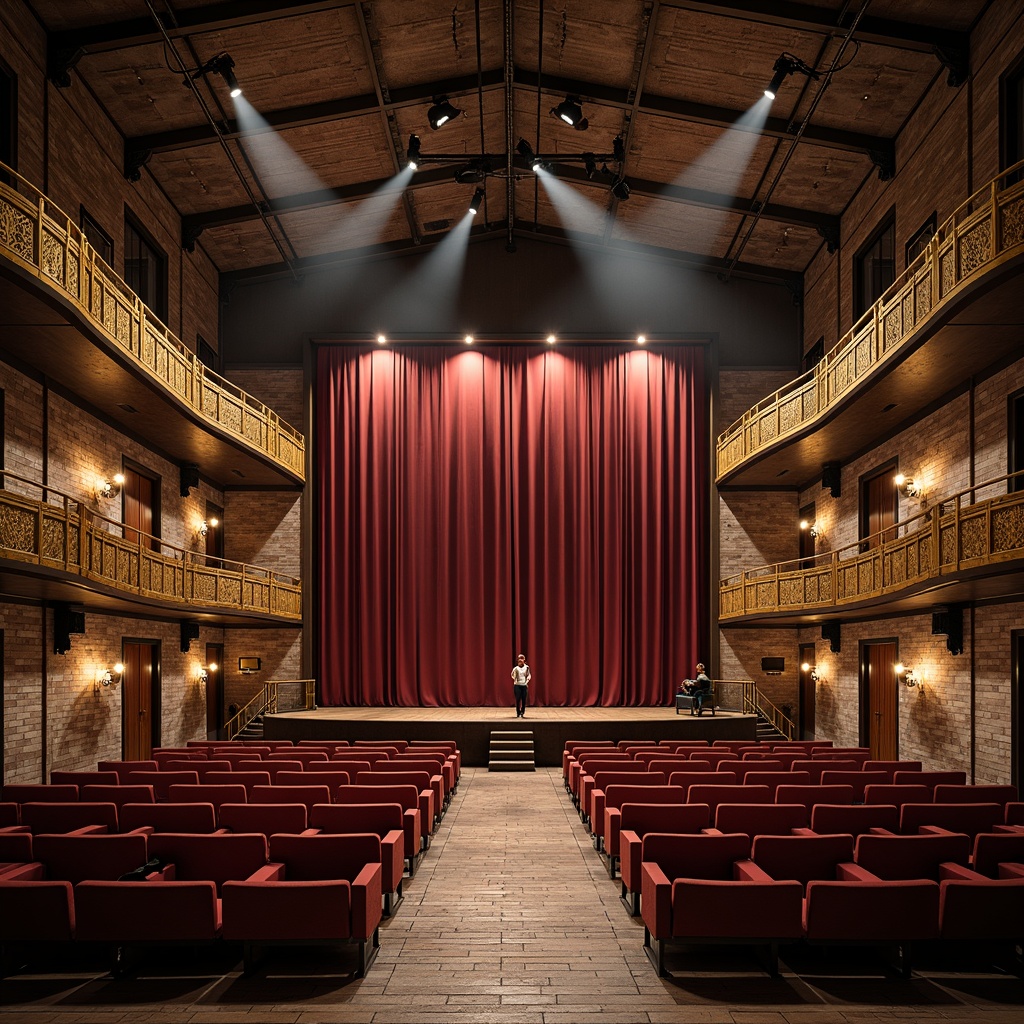 Theater Industrial Style Building Interior Design Ideas