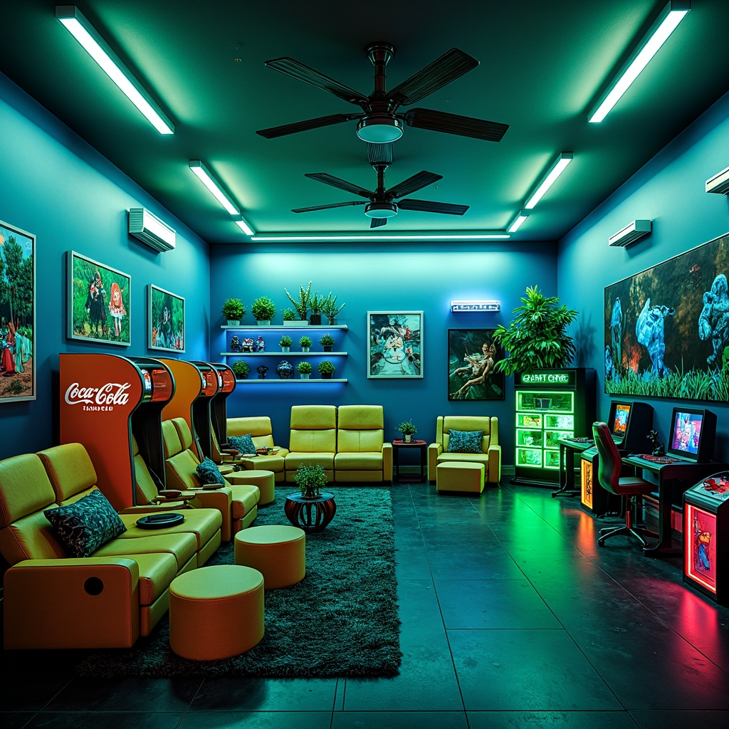 Game Room Transitional Style Interior Design Ideas