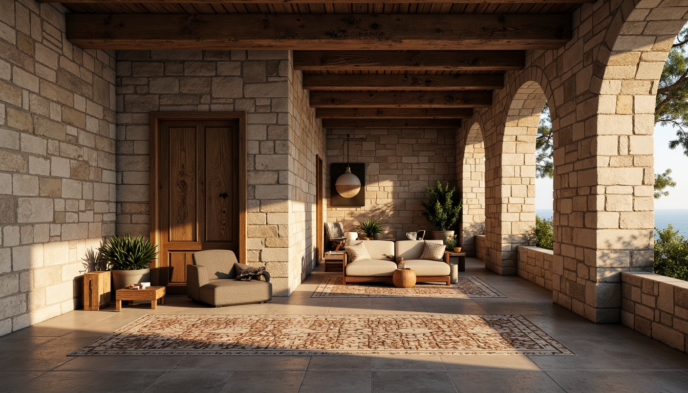 Prompt: Rugged stone walls, rustic wooden planks, distressed metal sheets, ornate ceramic tiles, vintage brick facades, weathered concrete floors, rough-hewn wooden beams, intricate stucco patterns, decorative mosaic inlays, earthy natural textures, organic shapes, abstract geometric forms, warm golden lighting, shallow depth of field, 1/1 composition, realistic ambient occlusion.