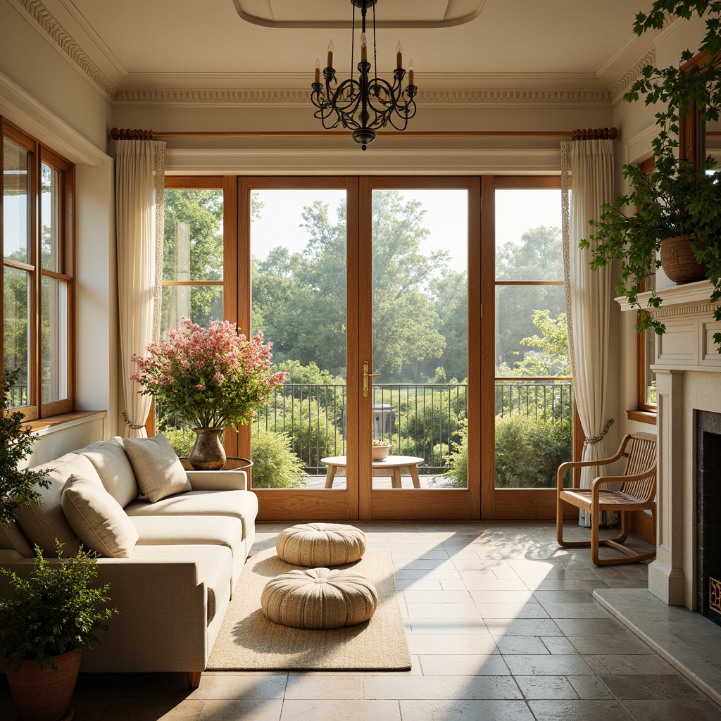 Sunroom Classicism Style Building Design Ideas