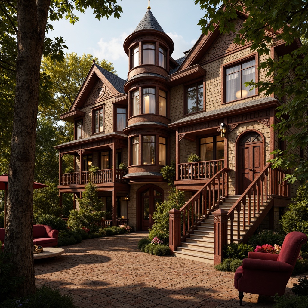 Coffee Shop Victorian Style Building Design Ideas