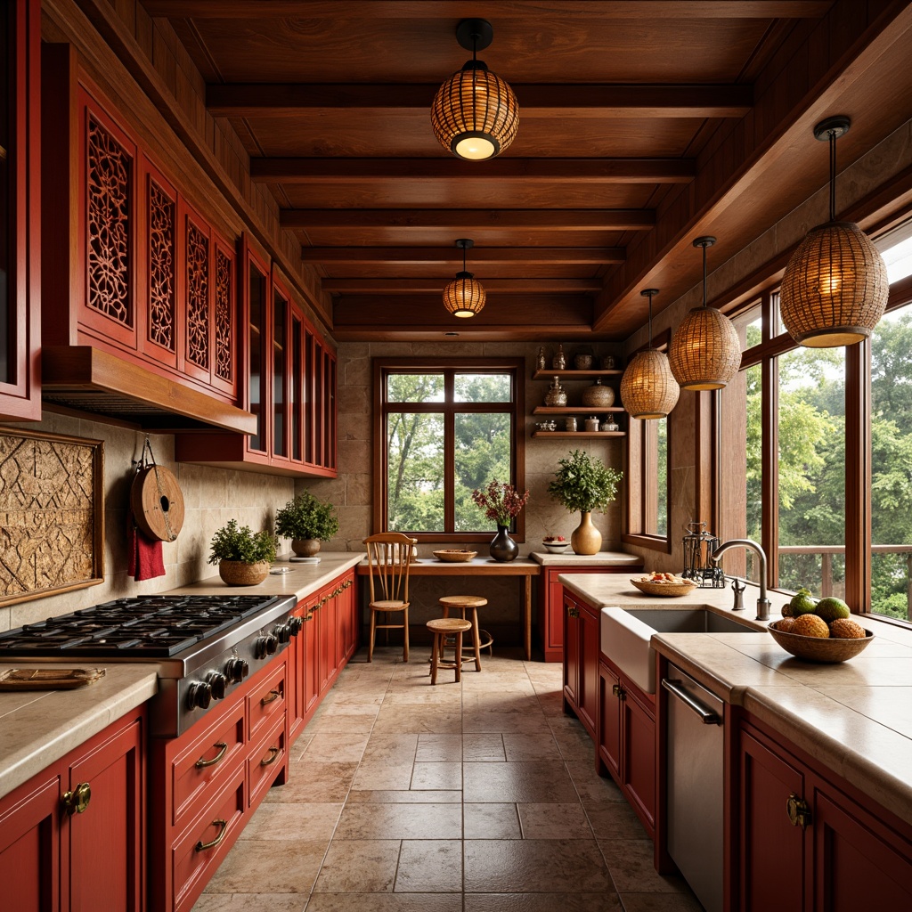 Asian Style Kitchen Interior Design Ideas