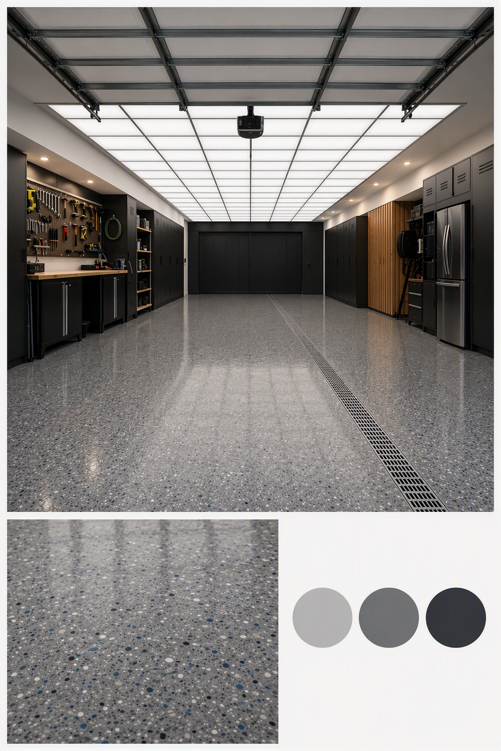 garage workshop ideas: PromeAI garage design reference 1