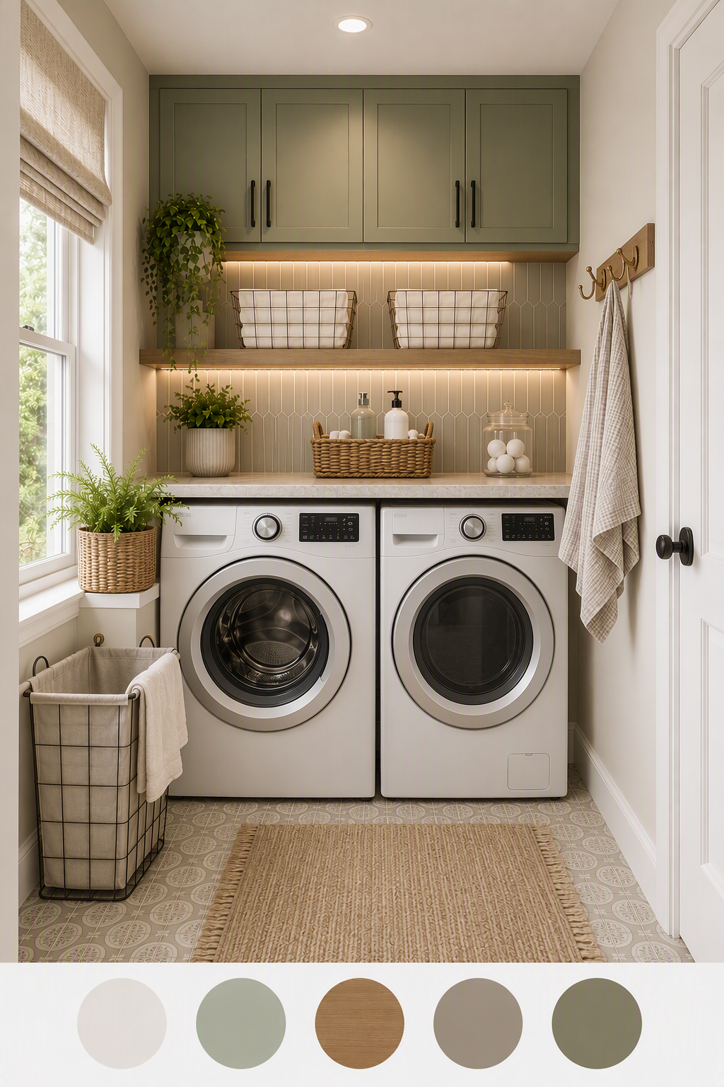 laundry closet ideas: PromeAI laundry room design reference 1