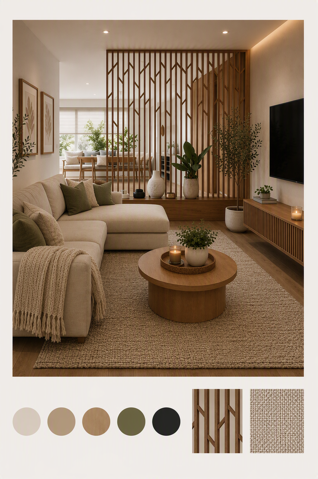living room ceiling ideas — ceiling occupies a meaningful part of the image and its relationship to room height and lighting is visible
