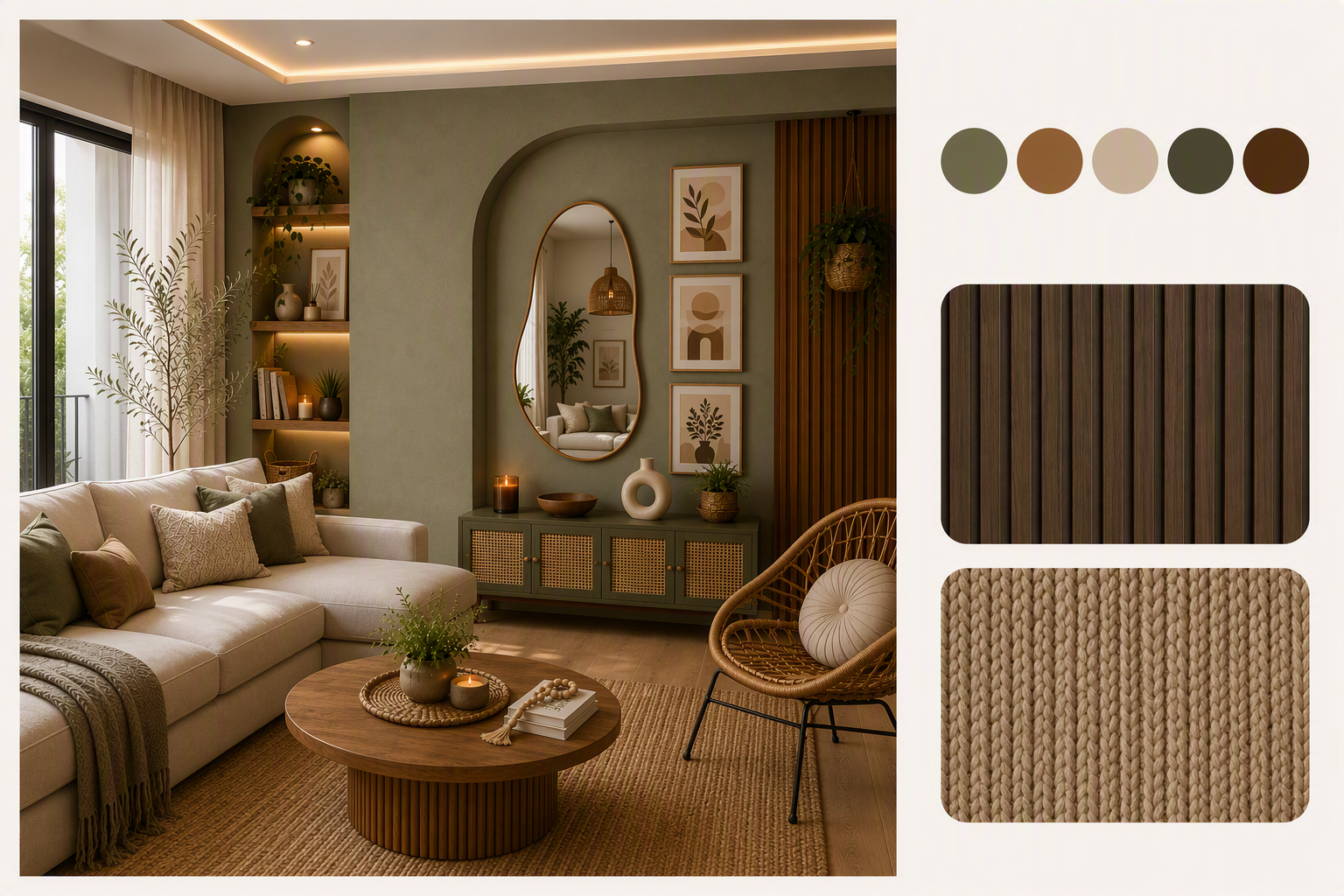 living room lighting ideas — living rooms with clearly visible ceiling, floor, table or wall lighting and readable light layers