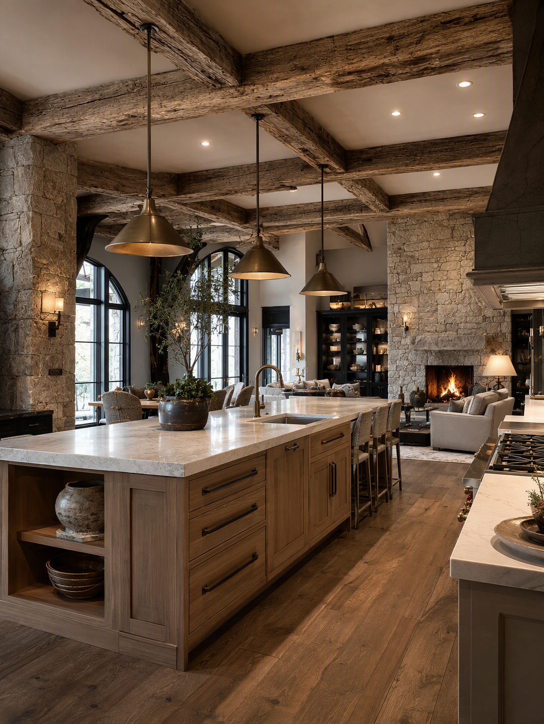 kitchen ceiling ideas: PromeAI kitchen design reference 1