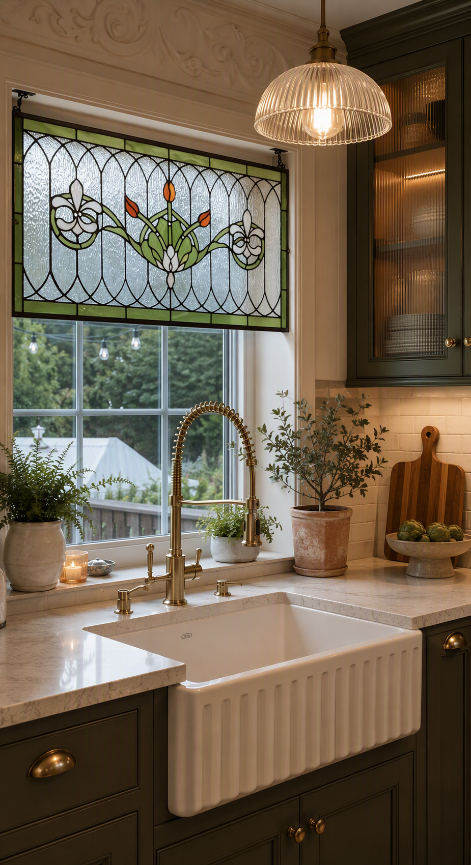 kitchen window ideas: PromeAI kitchen design reference 1