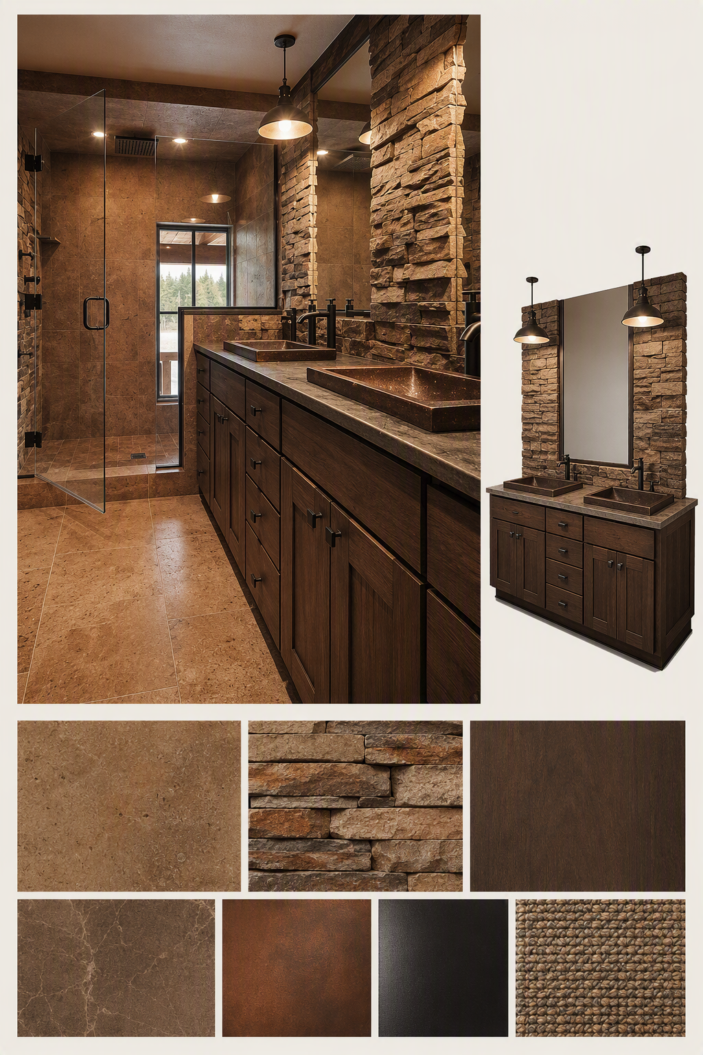 bathroom window ideas — bathroom windows clearly shown in relation to bath/shower, vanity, privacy and daylight